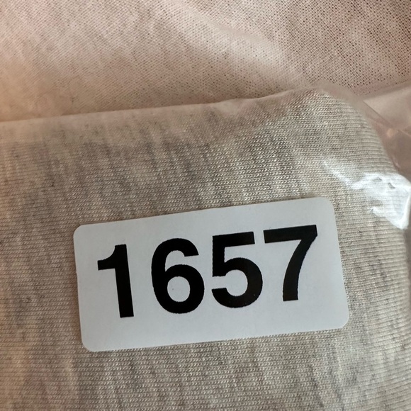 Anthropologie Pebble and Stone Cream Tiered Top Size Large # 1657 - Picture 6 of 7